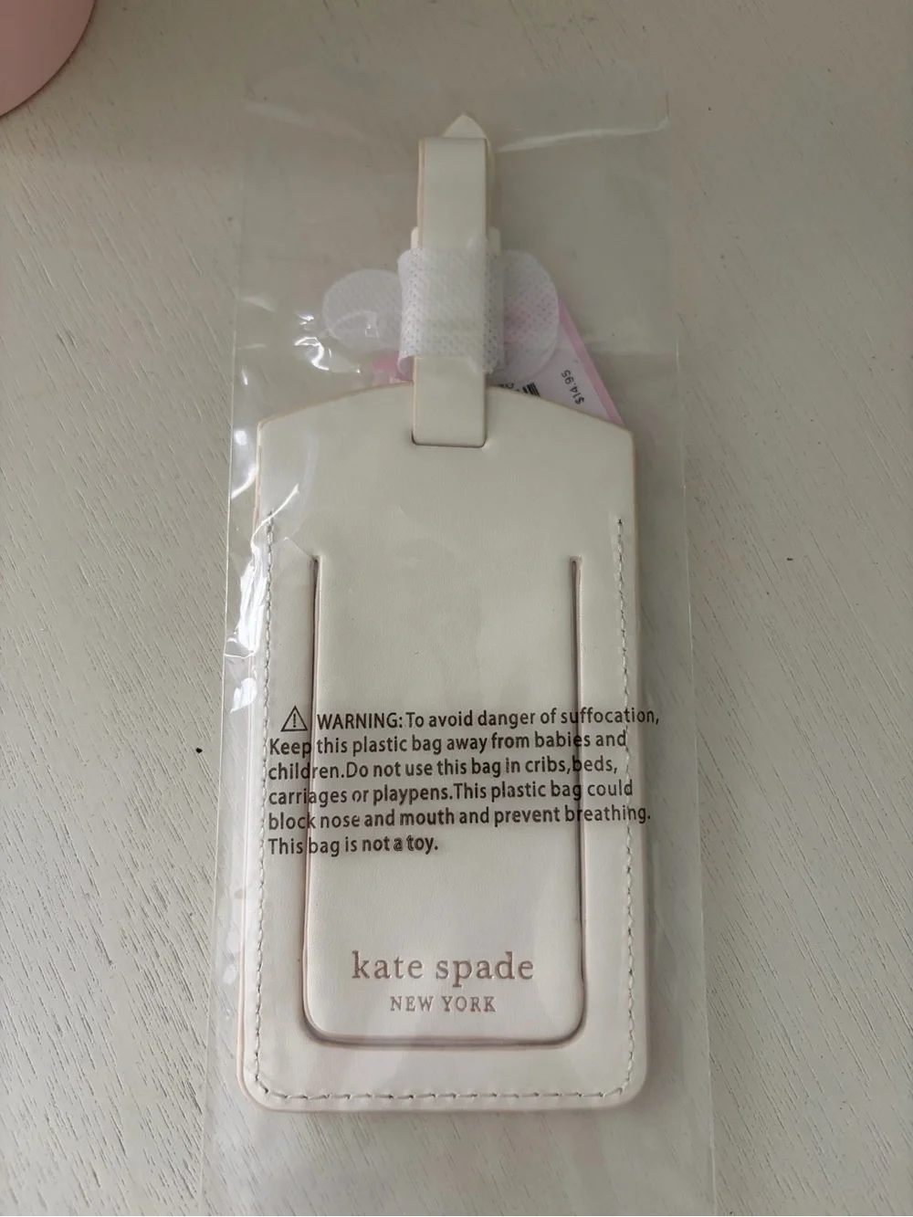 Kate Spade MISS to MRS Tumbler & Luggage Tag - Picture 5 of 5